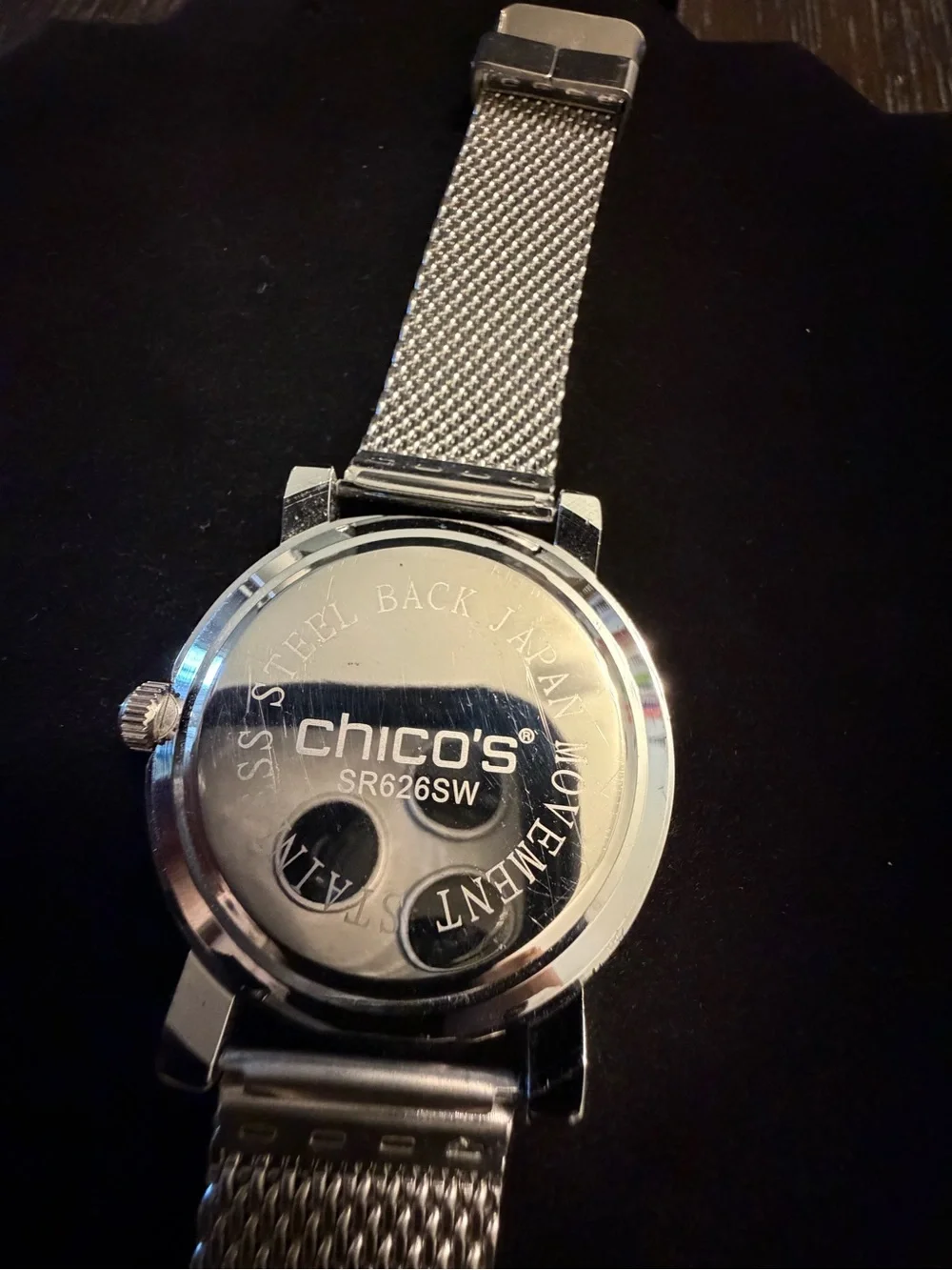 Classic Silver Mesh Watch - Unbranded